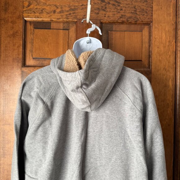Lucky Brand Gray Hoodie Sweatshirt w/4-Leaf Clover Logo XX-Large - Picture 10 of 12